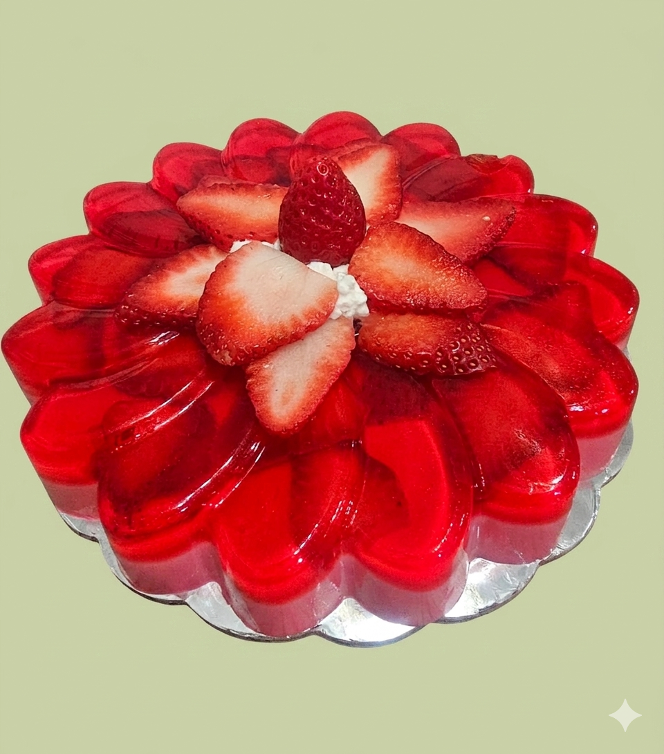 Gelatina Fresa Dual