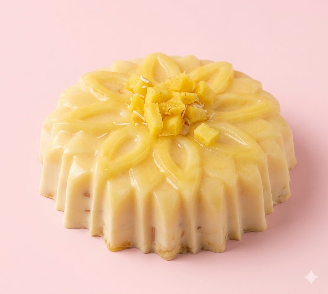 Gelatina Piña Colada