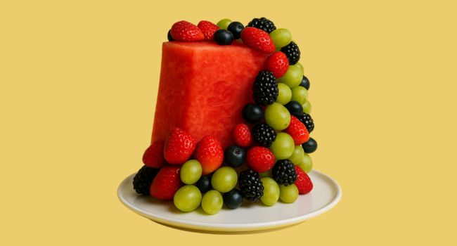 Pastel sandia