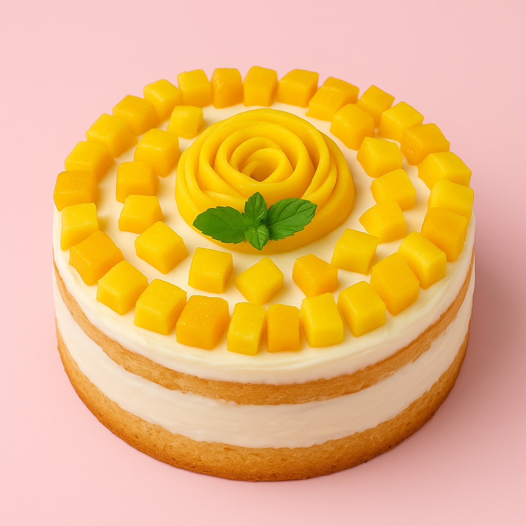 Pastel de Mango