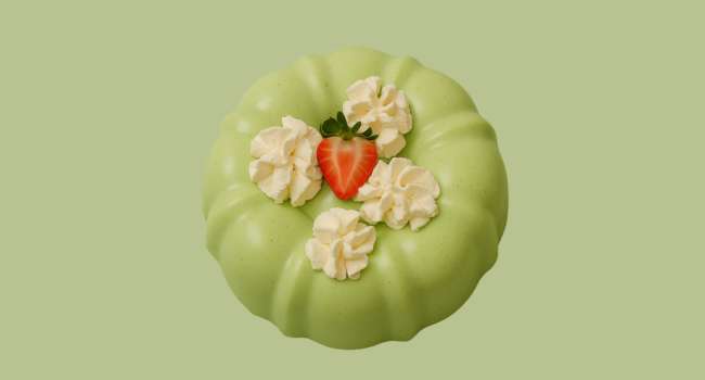 Gelatina Pistache